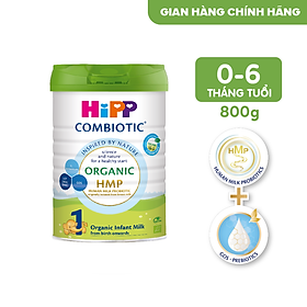 Sữa bột công thức HiPP 1 Organic Combiotic 800g