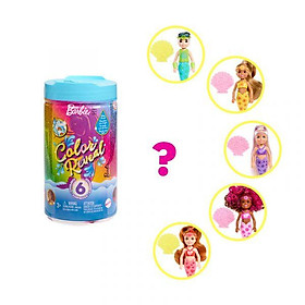 Búp bê Tiên Cá đổi màu thương hiệu BARBIE