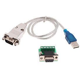 Cáp Chuyển đổi Nối Tiếp USB Sang RS485 RS422 Cho Win 10 8 7 XP OS 0,5m
