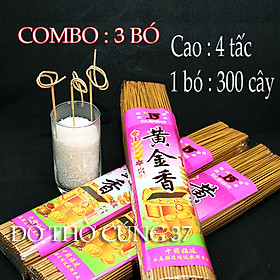 Mua   Combo 3 bó   NHANG THẦN TÀI - CUỐN TÀN