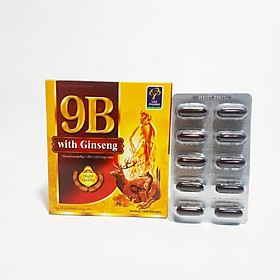 Viên Bổ Nhân Sâm 9B With Ginseng Bổ Sung Các Vitamin Nhóm B, Bồi Bổ Cơ Thể