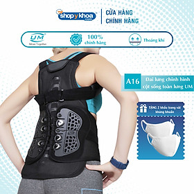 Đai lưng chỉnh hình cột sống toàn lưng United Medicare (A16)