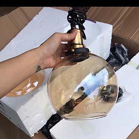 Combo 6c thả tròn và 2c đèn tường ngoài cộng đồng kèm bóng 5w DT