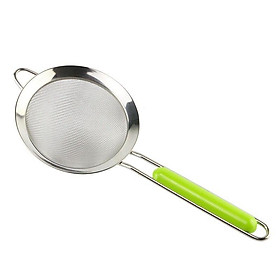 Mua  Giá hủy diệt  Ray Lọc Viền Inox Cán Xanh Cao Cấp  Dahamart - Siêu Thị Ăn Dặm 