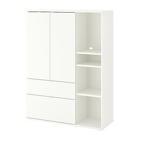 Mua SOSIA  Kệ tủ lưu trữ đồ dùng có ngăn kéo  Phong cách Bắc Âu  105x37x140cm