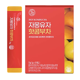 Trà Hot Kombucha Healslab Hàn Quốc Vị Bưởi Chanh Citron
