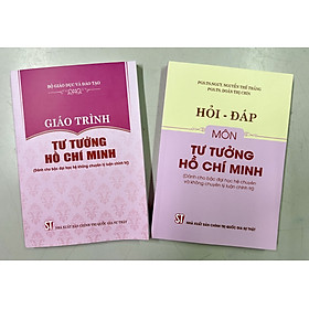 Combo giáo trình tư tưởng hồ chí minh + hỏi - đáp môn tư tưởng hồ chí minh