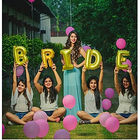 Bộ bong bóng trang trí tiệc chia tay độc thân bride balloon ctdt24