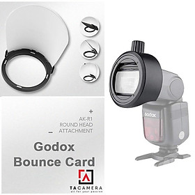 Mua Combo Tản Sáng Godox AK-R12 Bounce Card + Đế Nam Châm S-R1 - Hàng Chính Hãng
