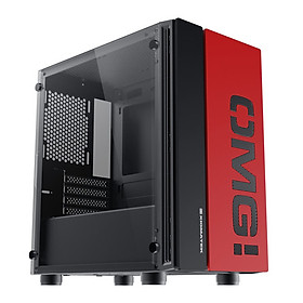Võ máy tính Case XIGMATEK OMG (EN45244) chuyên Game (Đỏ) - Hàng Chính Hãng