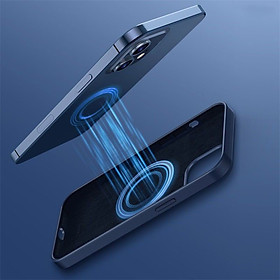 Ốp lưng chống sốc tích hợp nam châm Baseus Liquid Silica Gel Magnetic Case cho iPhone 12 Mini / 12 / 12 Pro / 12 Pro Max _Hàng Nhập Khẩu