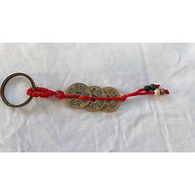 MÓC KHÓA HÌNH ĐỒNG TIỀN MAY MẮN 