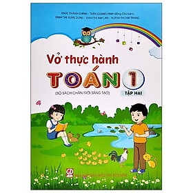 [Download Sách] Vở Thực Hành Toán Lớp 1 - Tập 2 (Bộ Sách Chân Trời Sáng Tạo)