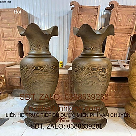 Mua Báo Giá Lục Bình Nguyên Khối Gỗ Mun Đuôi Công