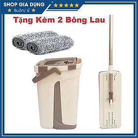 Mua Bộ Cây Lau Nhà Chổi Lau Nhà Tự Vắt 360 Độ Chính Hãng Cao Cấp Tặng Kèm 2 Bông Lau