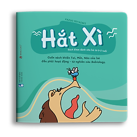 Sách Ehon Khiến Tai, Mắt, Não Của Em Bé Đều Phải Hoạt Động - Hắt Xì