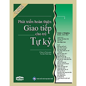 [Download Sách] Phát triển Hoàn thiện Giao tiếp cho Trẻ Tự Kỷ (Sách in màu - 100% Couche Nhật)