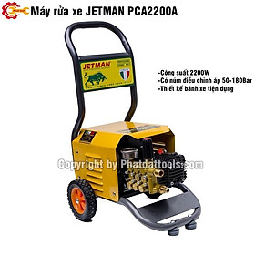 Máy xịt rửa công nghiệp JETMAN PCA2200A-Công suất 2200W-Bảo hành 12 tháng