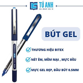 Bút lông bi Bitex (0.5mm) R02 mực xanh