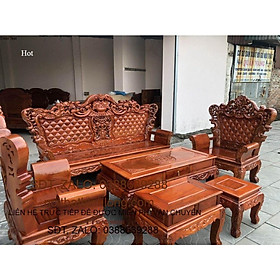 Mua Bộ bàn ghế hoàng gia phong cách của ngôi nhà - Đồ Gỗ Bình Long 0388639288