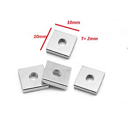 Mua Con trượt vuông 10x10x2mm ren M5 ( Combo 50 cái )
