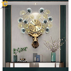 Mua Đồng hồ treo tường trang trí công phượng  tráng gương MOD Decor mã 911  Lianzhang JJT