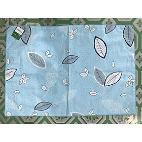 Áo gối nằm size 30x50cm viền gân cotton in hoa Hometex