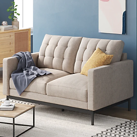 Mua Ghế Sofa Zinus Thompson (2 Chỗ Ngồi) - Zinus Sofa 2 Seater Sofa Beige