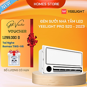 Mua Máy Sưởi Nhà Tắm Thông Minh XIAOMI Yeelight Pro S20  Điều Khiển App Mihome  Tuổi Thọ 10 Năm  Công Suất 2200W - Hàng Chính Hãng