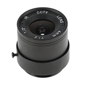 1/3 'F1.2 4mm CS Mount Fixed Iris IR CCTV Lens for  CCD Cameras