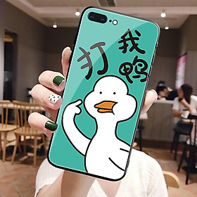 Ốp iPhone mặt kính in hình cute cho IPhone 5/5s/6/6plus/6s/6splus/7/7plus/8/8plus/x/xr/xs/11/12/pro/max/plus/promax
