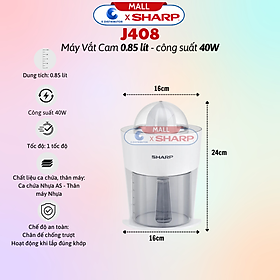 Mua Máy vắt cam Sharp EJ-J408-WH - Hàng chính hãng