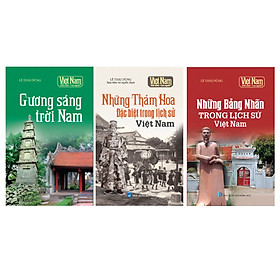 Combo Tủ sách Kể chuyện lịch sử - Danh nhân Việt Nam (Bộ 3 cuốn)