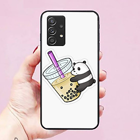 Ốp lưng điện thoại dành cho Ốp Lưng Samsung Galaxy A32 Hình Ly Trà Sữa