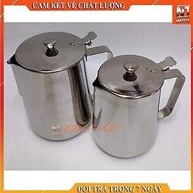 Mua Ca sữa inox có nắp