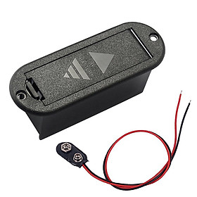 1pc 9V Battery Box for Electric Guitar And  Pickup With Connector
