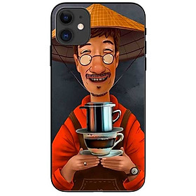 Ốp lưng dành cho Iphone 12 Mini Cà Phê Phin
