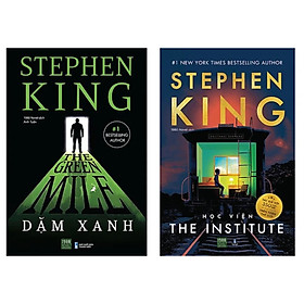 [Download Sách] Combo 2Q truyện trinh thám của Stephen King: Dặm Xanh + Học Viện - The Institute (Top truyện bán chạy)