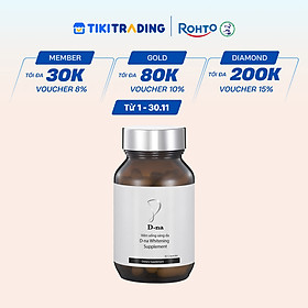 Viên uống sáng da glutathione D-na Whitening Supplement (60 Viên)