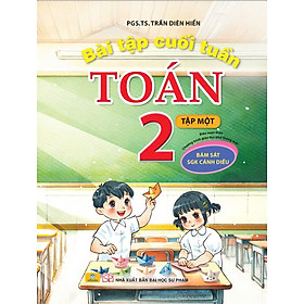 Sách - Bài Tập Cuối Tuần Toán 2 Tập 1- Cánh Diều - ndbooks