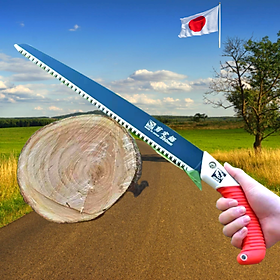 Cưa cành cây JAWS SK5 JAPAN cưa gỗ NHẬT BẢN lưỡi thép đen không gỉ-Cưa 350MM