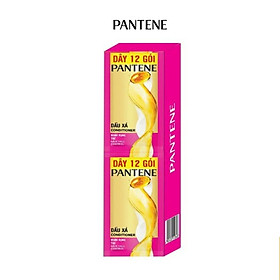 Combo 12 Gói Sachet Dầu Xả Pantene Ngăn Rụng Tóc