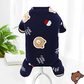 ÁO THUN NỈ GẤU TỪ 1-5KG DÀNH CHO THÚ CƯNG CHÓ MÈO