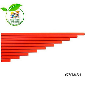 Gậy đỏ loại nhỏ Montessori Mini Red Rods