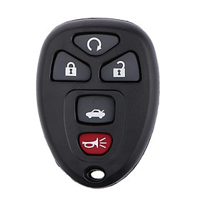 5 Buttons Remote Control Key Shell Cover for Chevy Chevrolet Pontiac Saturn