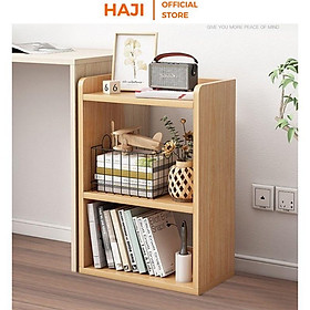 Mua Giá sách gỗ mini làm tab đầu giường đa năng Kệ gỗ decor phong cách Vintage cho góc phòng thêm xinh thương hiệu HAJI A156