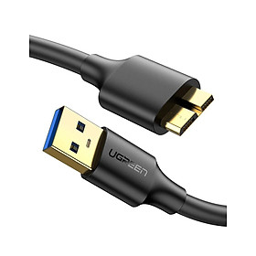 Ugreen UG10843US130TK 2M màu đen cáp USB 3.0 A ra Micro B - HÀNG CHÍNH HÃNG