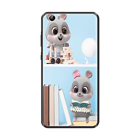 Ốp lưng TPU viền dẻo cho điện thoại VIVO Y66 Hình Chuột Tết 2020 - Mẫu 28