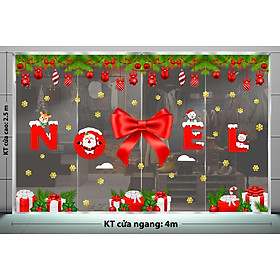 Mua Decal trang trí NOEL 2024 combo số 105