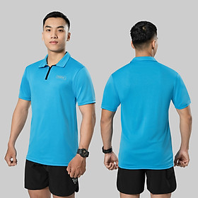 Áo Thể Thao Nam Polo TSIMPLE cổ bẻ tay ngắn vải thun lạnh thoáng mát phong cách trẻ trung chuẩn form MSSAHCD - Xanh Ya - XL 71 - 80kg